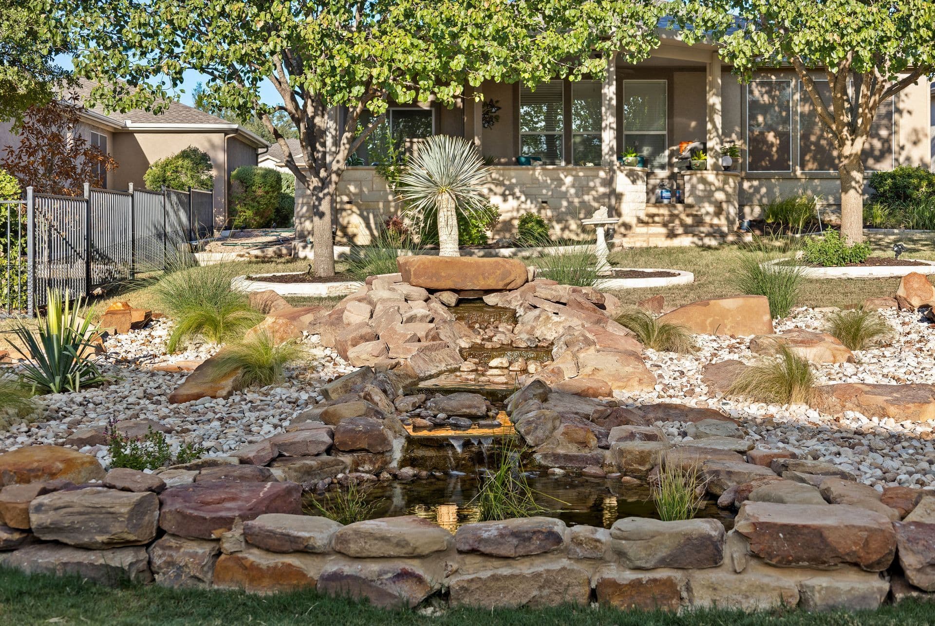 Natural Stone Water Feature